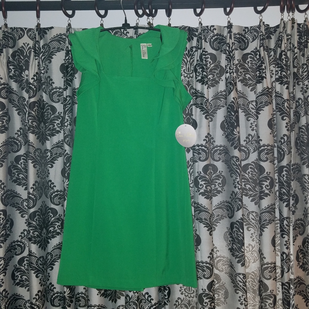 Emma & Michele  trippled collar dress